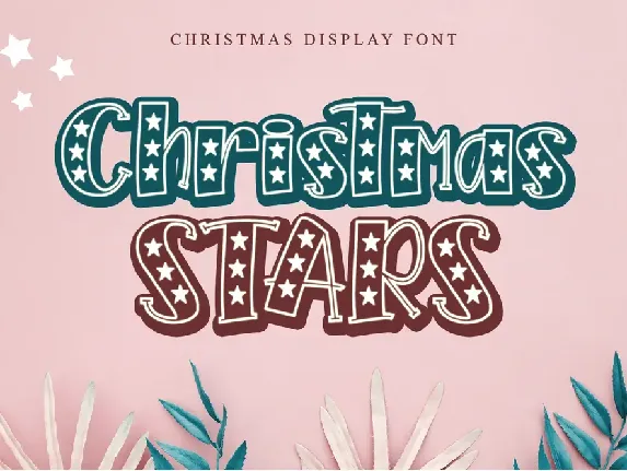 Christmas STARS font