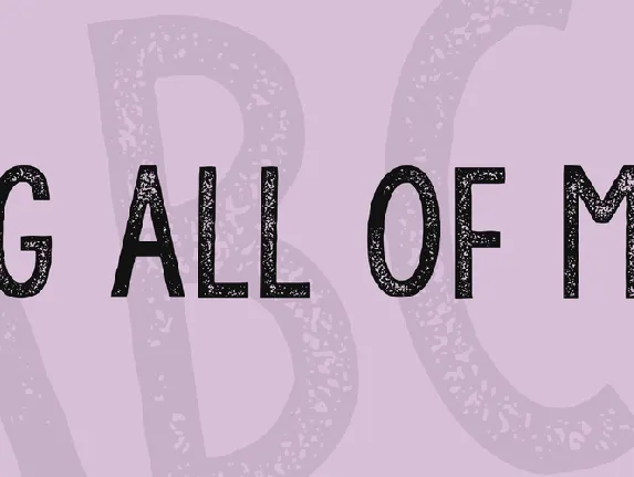 KG All of Me font