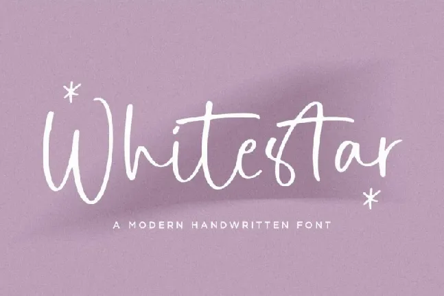 Whitestar font