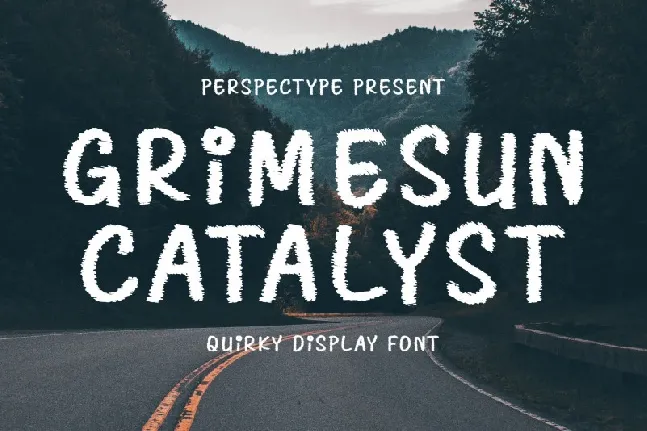 Grimesun Catalyst font