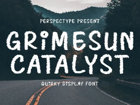 Grimesun Catalyst font