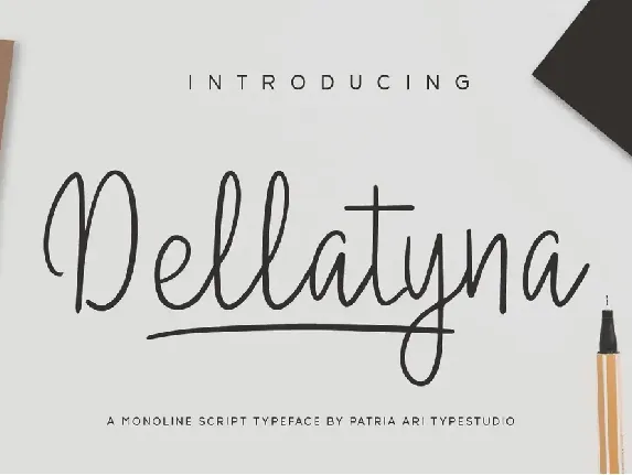 Dellatyna Handwritten font