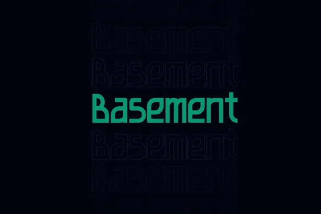 Basement Typeface font