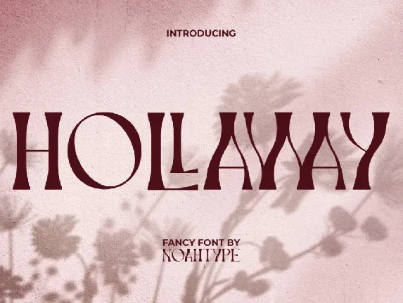 HollawayDemo font