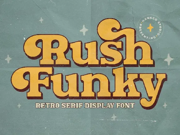 Rush Funky font