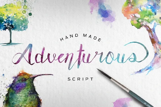 Adventurous Script Free font