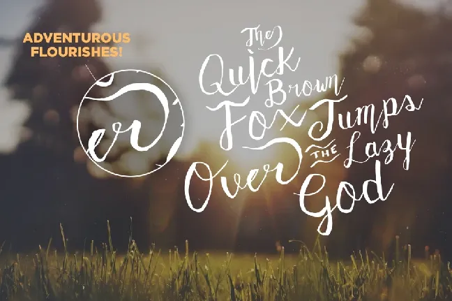 Adventurous Script Free font