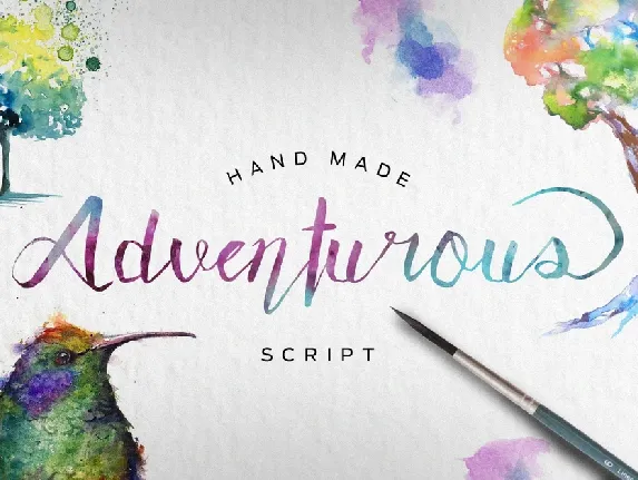 Adventurous Script Free font