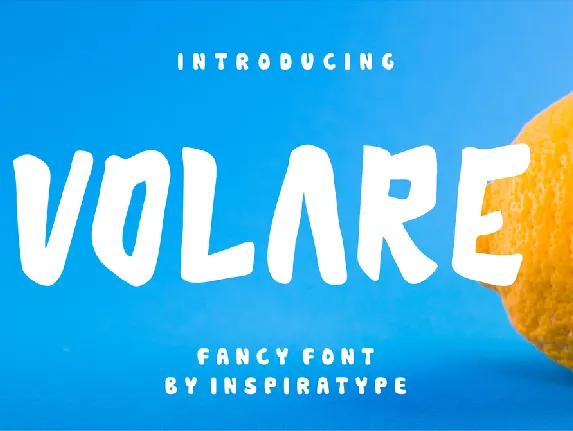 VOLARE FREE font