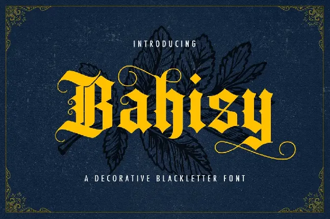 Bahisy font