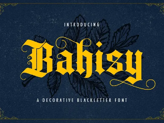 Bahisy font