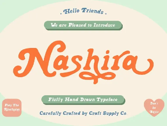 Nashira Free font