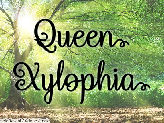 Queen Xylophia font