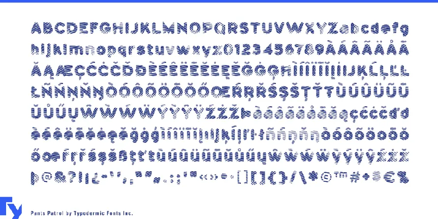 Pants Patrol font