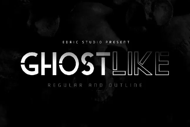 Ghostlike Sans Serif font