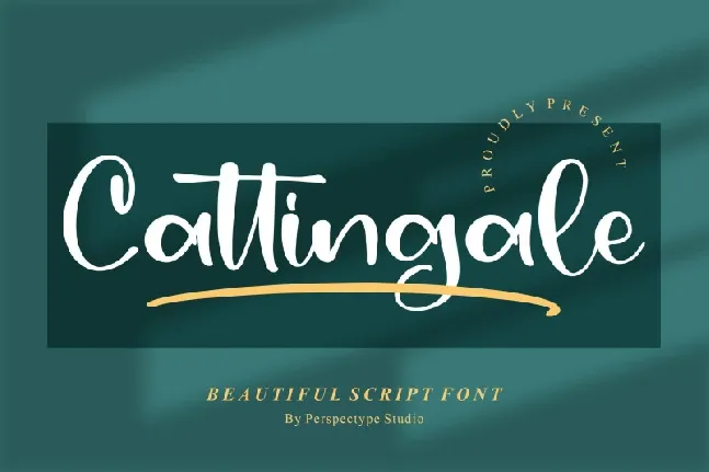 Cattingale font