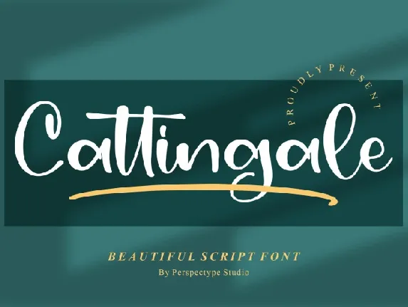 Cattingale font