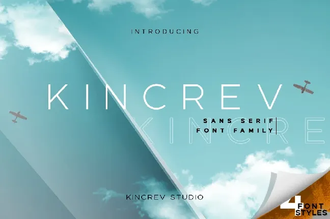 Kincrev font