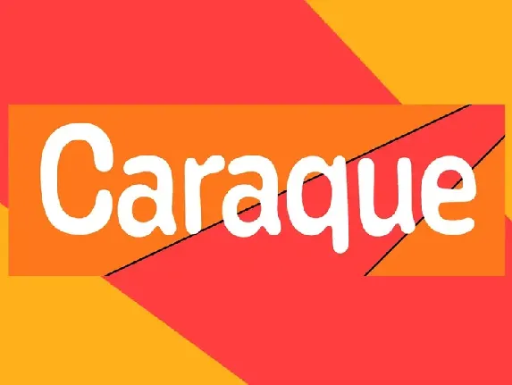 Caraque Family font