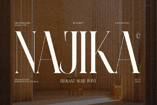 Najika font