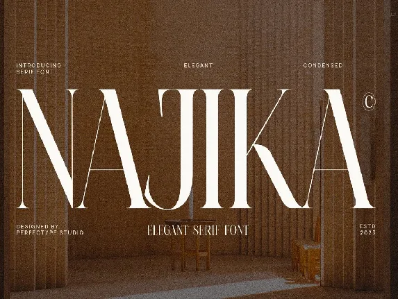 Najika font