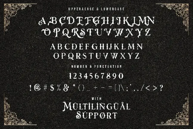 Rose Knight font