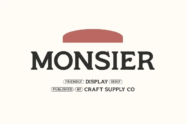 Monsier Free font