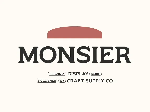 Monsier Free font