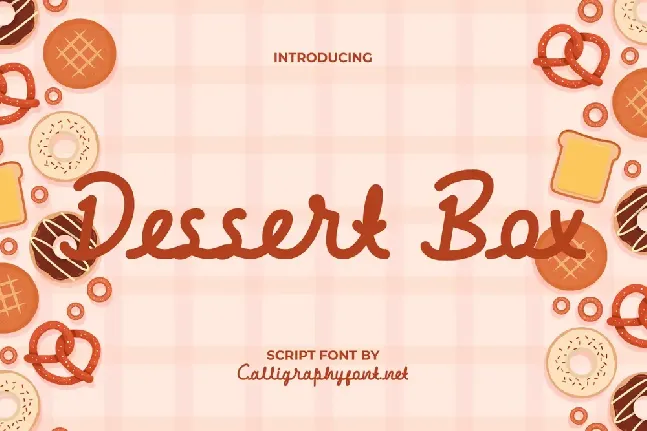 DessertBoxDemo font