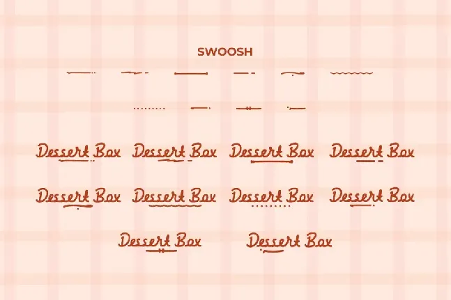 DessertBoxDemo font