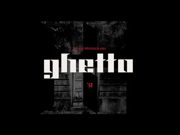 Ghetto font