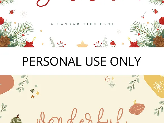 Yuletide font