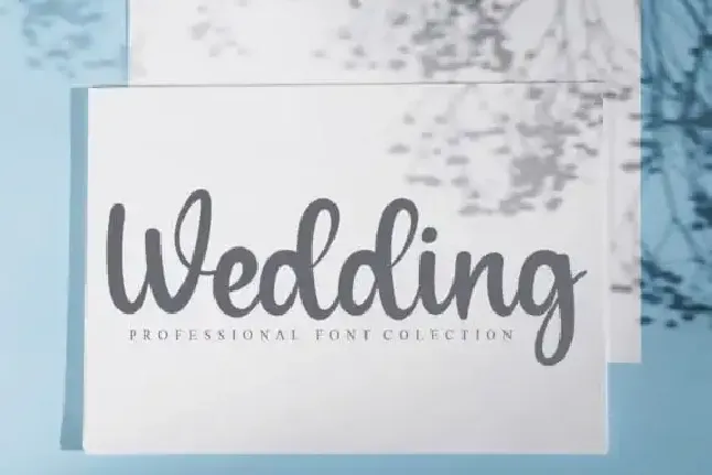 Amellinda Weddings Script font