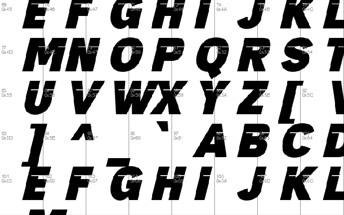 TripleStrike font