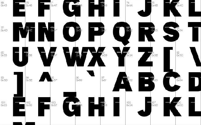 TripleStrike font