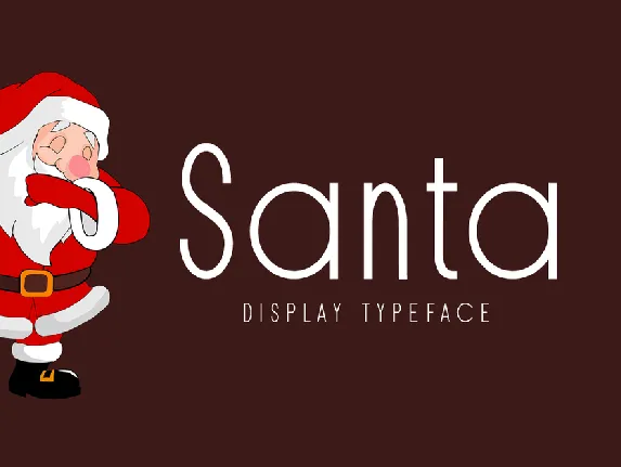 Santa font