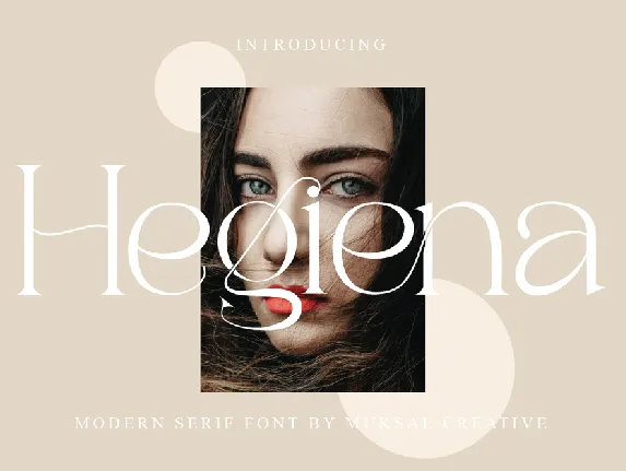 Hegiena font