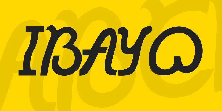 IBAYO font