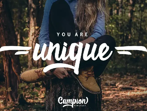 Campio Script font