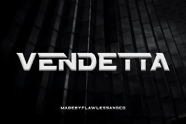 Vendetta font