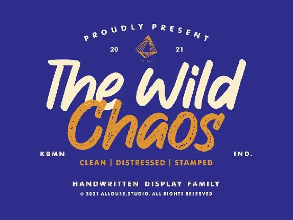 The Wild Chaos Demo font