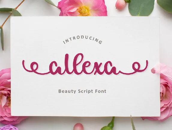 Allexa font