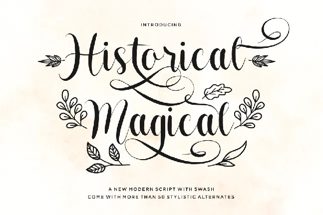 Historical Magical font