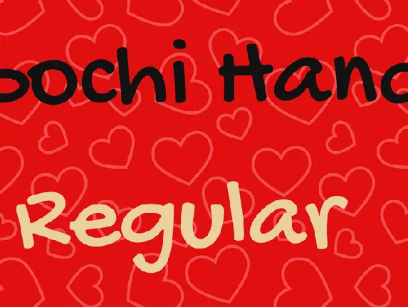 Gochi Hand font