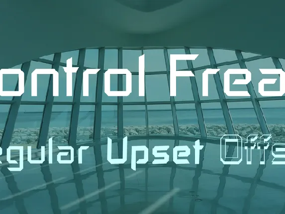 Control Freak font