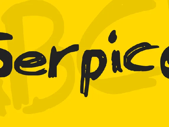 Serpico font