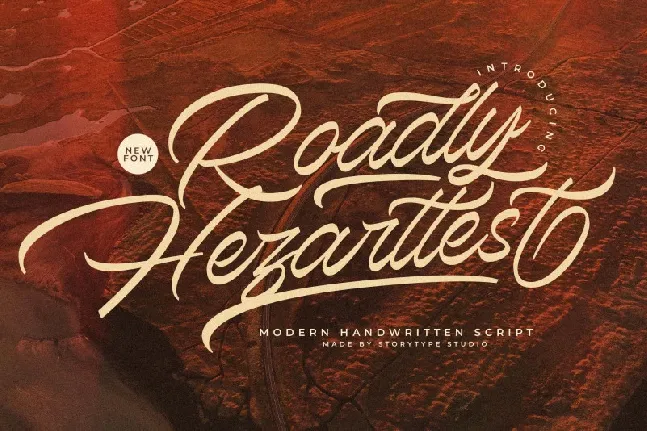 Roadly Hezarttest font