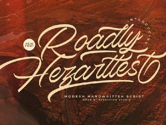 Roadly Hezarttest font