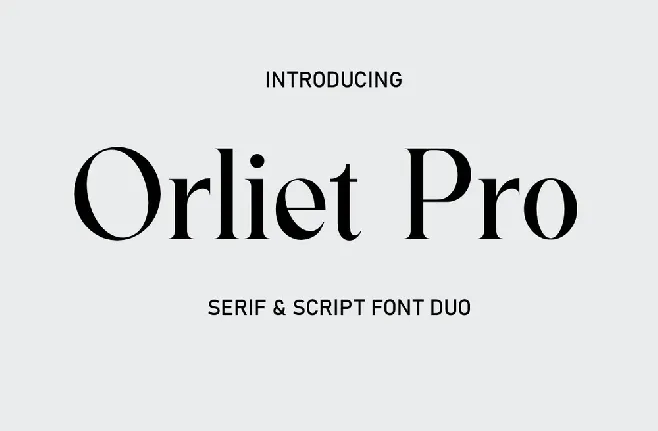 Orliet Pro font