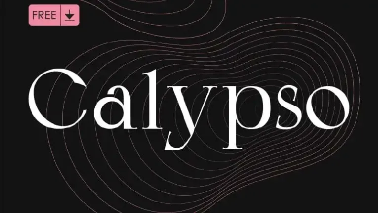 Calypso Serif font